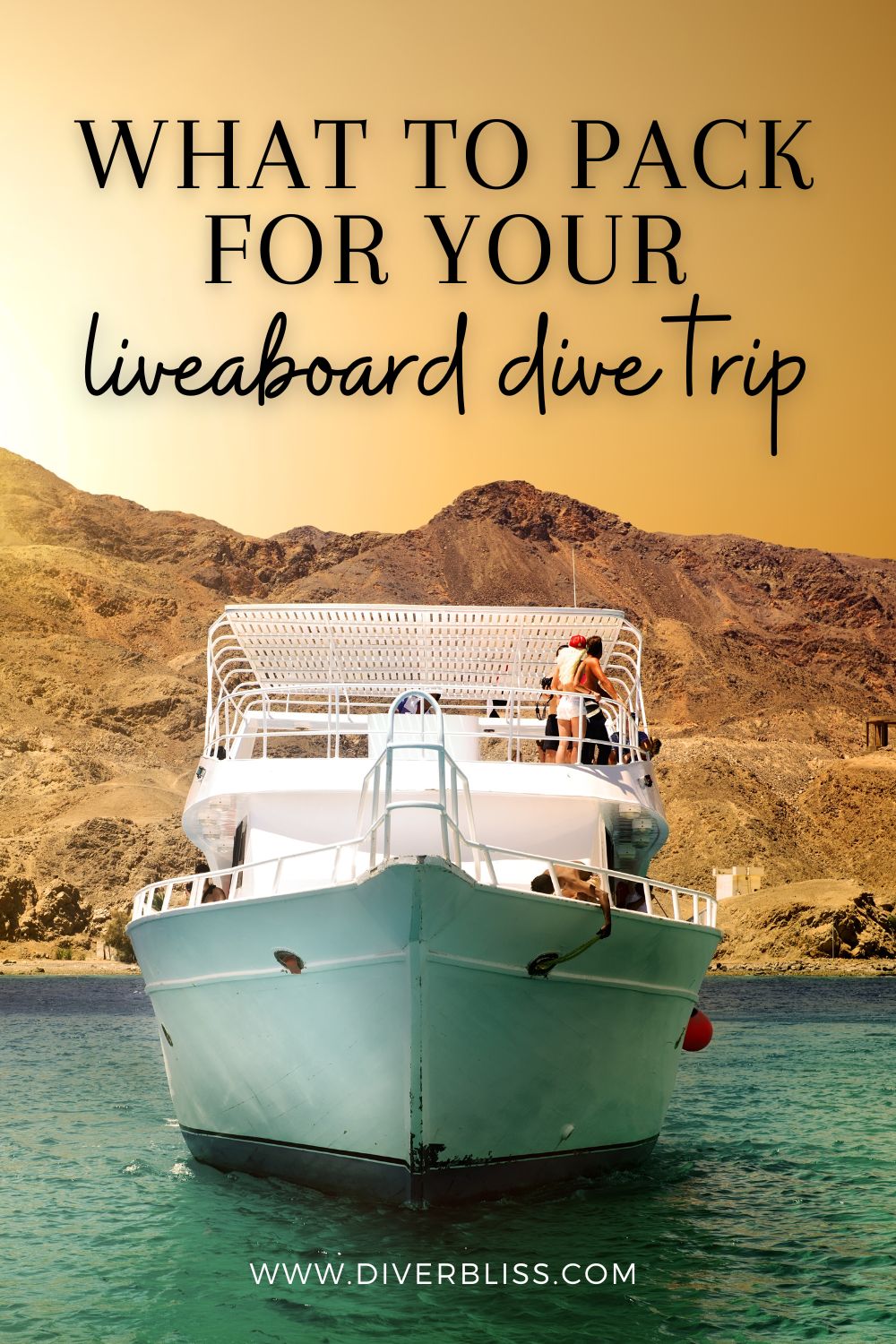 what to pack for your liveaboard dive trip