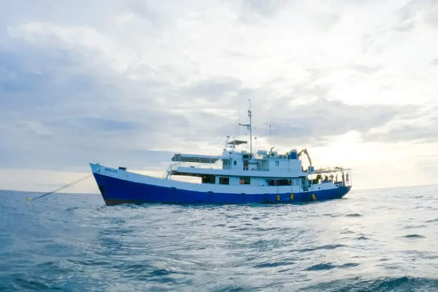 Resolute Liveaboard Vessel in Tubbataha