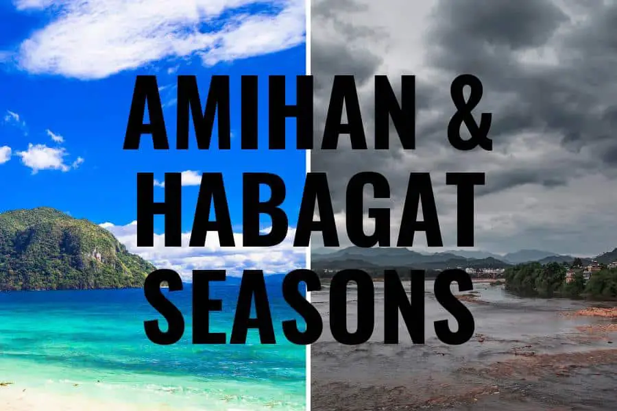 amihan and habagat seasons in the philippines