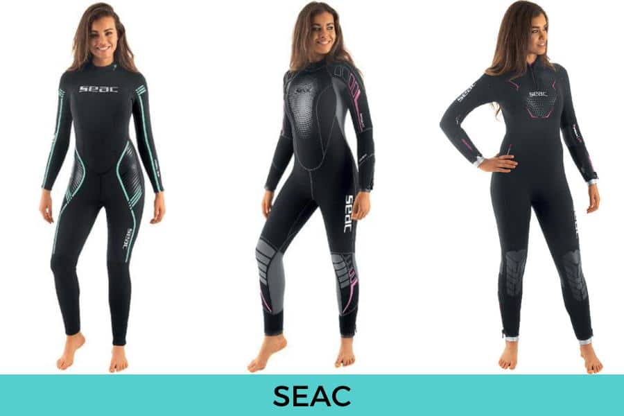 Seac scuba diving women's wetsuit