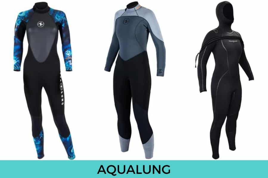 Aqualung women's wetsuit