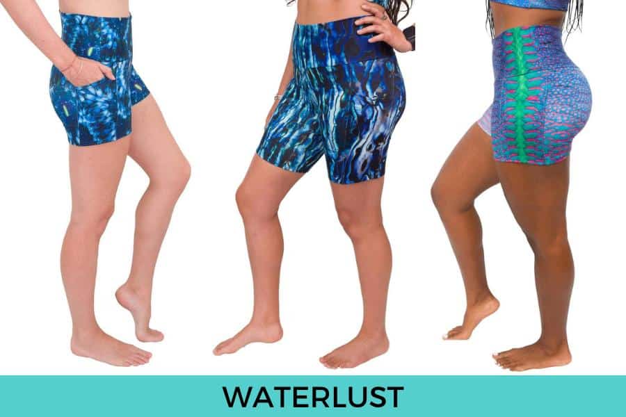 waterlust shorts for women