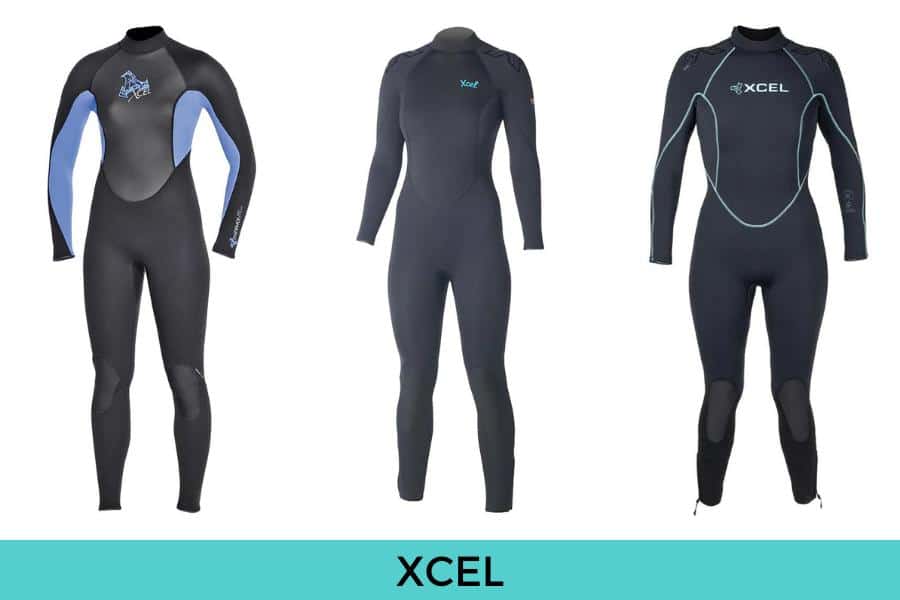 XCEL women's wetsuit for diving